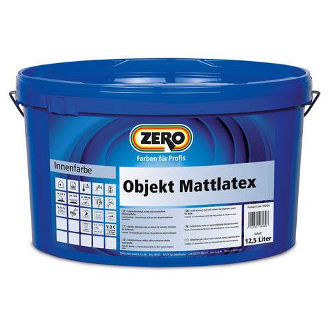 ZERO Objekt Mattlatex | Object matte latex