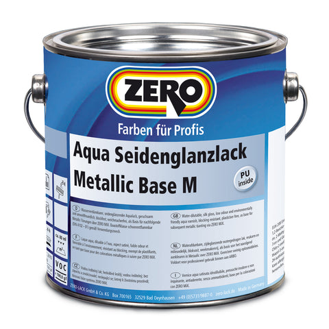 ZERO Aqua Seidenglanzlack Metallic Base M