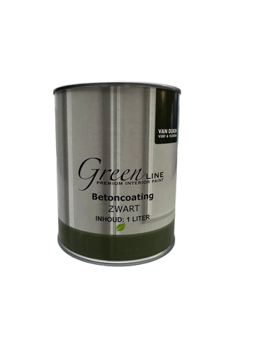 Betoncoating zwart
