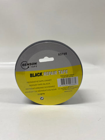 Reparatie tape zwart Ductape